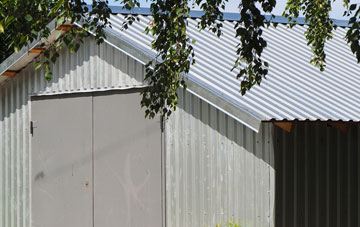 repairing Burroughston metal garage roofing